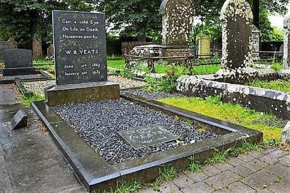 Yeats' grave. (Ireland's Content Pool)