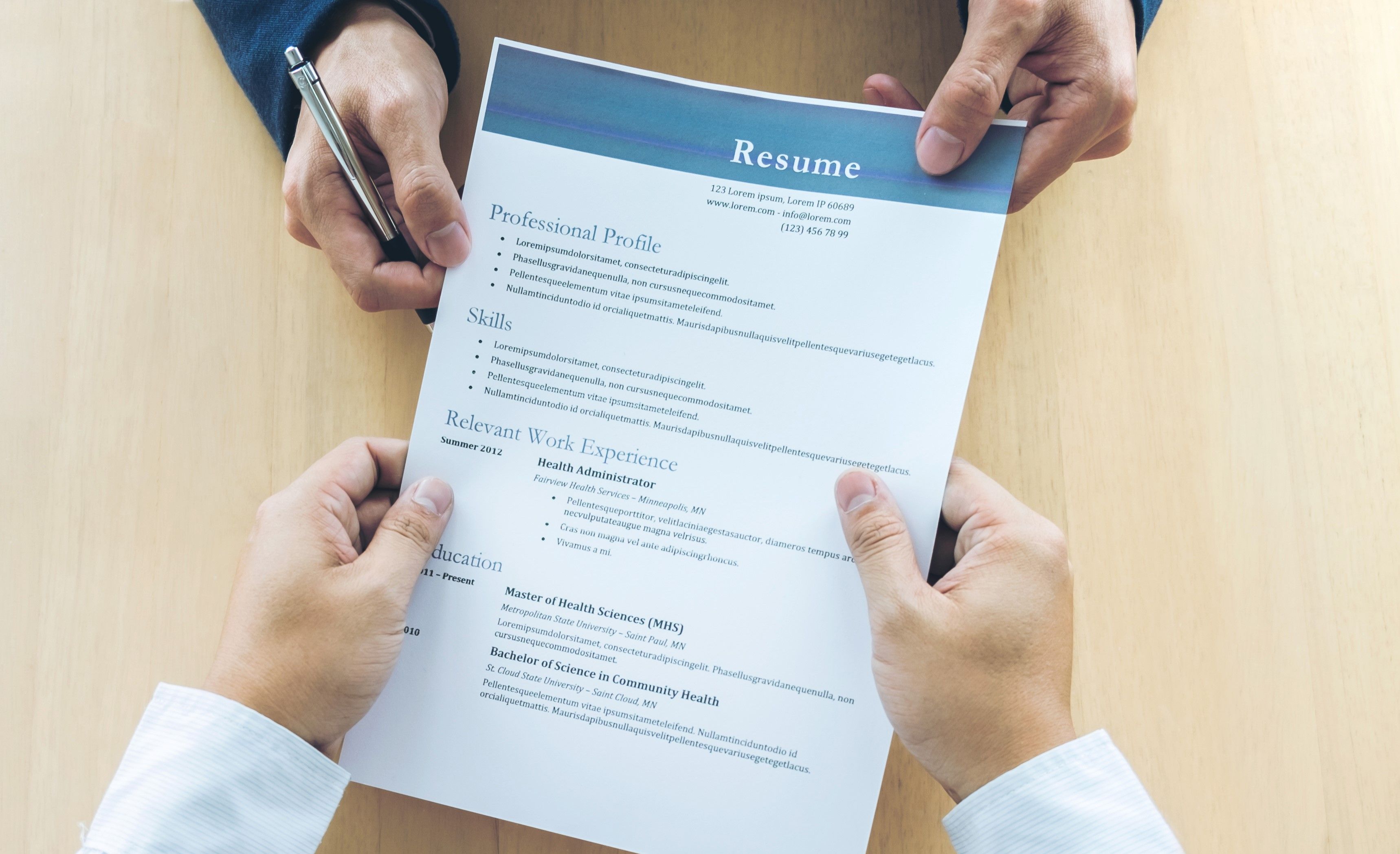 The number one mistake Irish people make is having a poorly drafted resume. Image: Getty