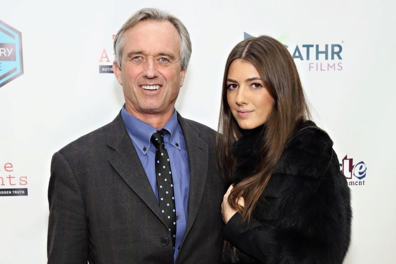 Robert F Kennedy, Jr and his daughter Kathleen in 2015 (Getty Images)