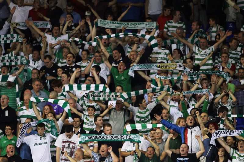 Shamrock Rovers supporters (Getty Images)