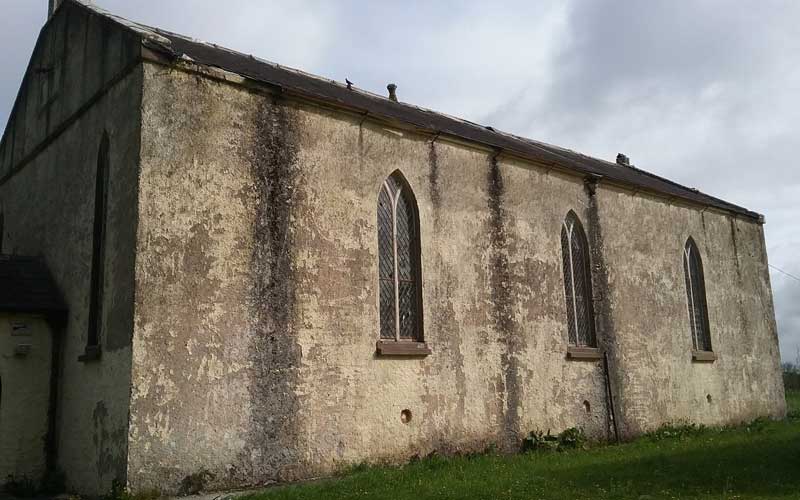 Property listing photo of St Colmans Church in Birr, Co Offaly from Daft.ie.