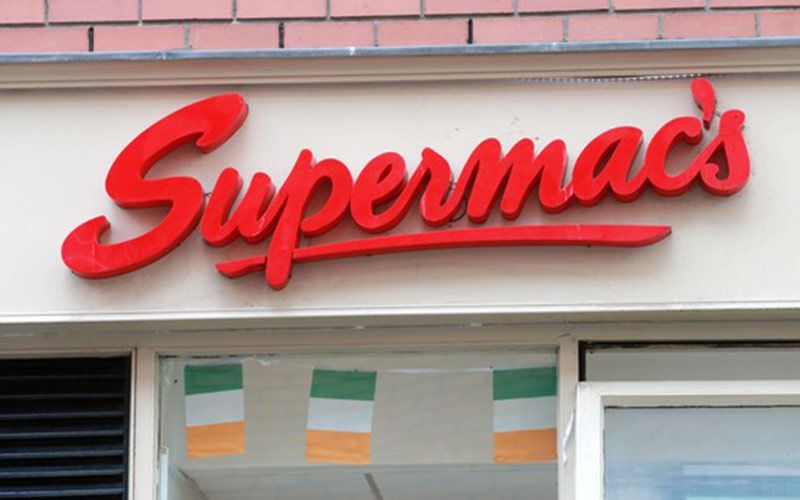 The exterior of fast food chain Supermac's on East Essex Street in Temple Bar. Image: RollingNews.ie.