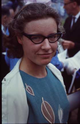 Susan Jocelyn Bell (Burnell) in 1967. Credit: Wikipedia/CC BY-SA 2.0