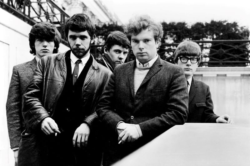 Van Morrison pictured with 'Them' (Getty Images)