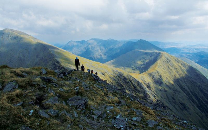 Walking on Carrauntoohil. Photo: Failte Ireland