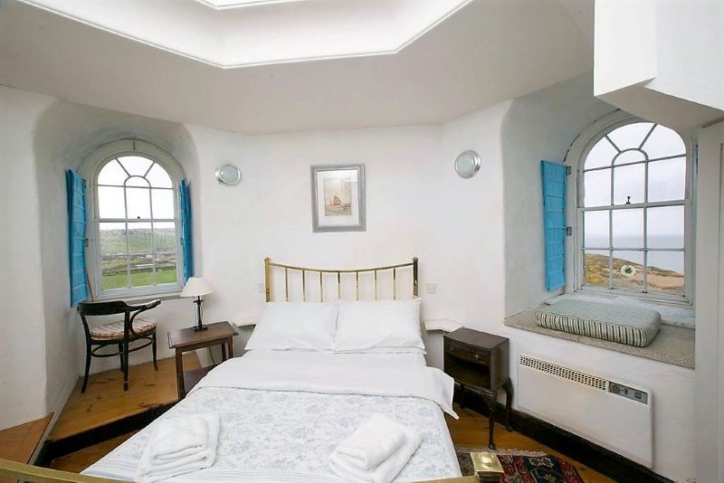 Bedroom in The Wicklow Head Lighthouse (Airbnb)